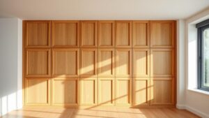 creating timber wall panels
