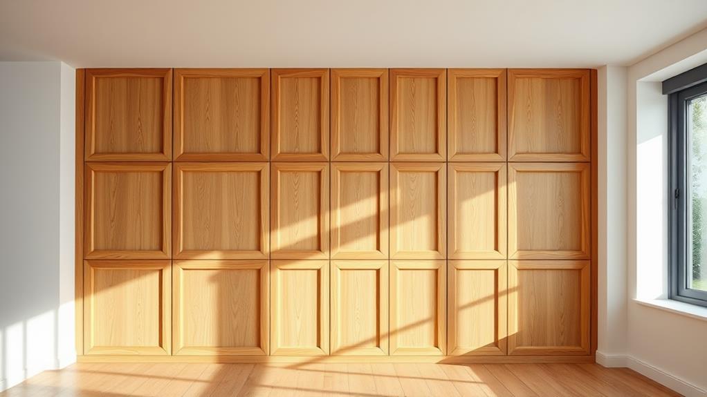 creating timber wall panels