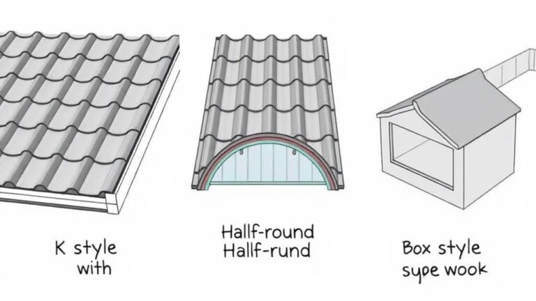 gutters for metal roofs